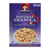 Quaker Cereal 100% natural granola oats honey & raisins Full-Size Picture